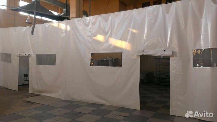 Шторы пвх для автомоек, гаражей, автосервисов