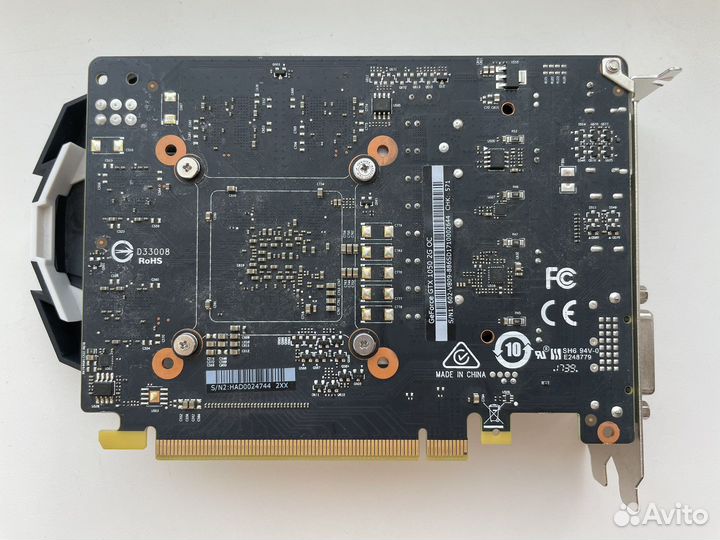 Видеокарта MSI GeForce GTX 1050 2G OC