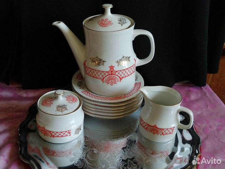 Чайный сервиз. 6 персон. Новый. Тиhn. Чехия