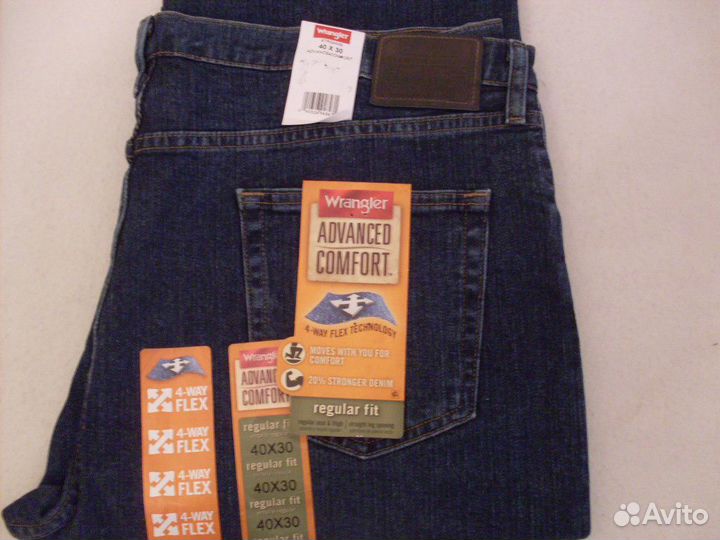 Джинсы новые Wrangler, Tommy Hilfiger, р.40,42