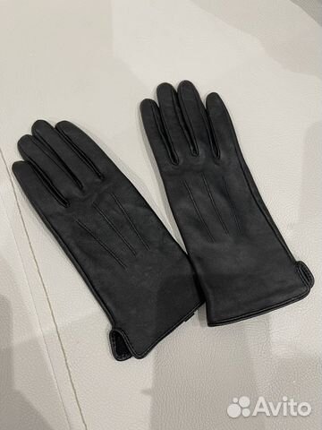 Перчатки кожа женские