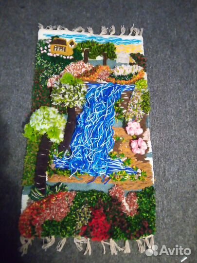 Продам картину гобелен, ручная вышивка