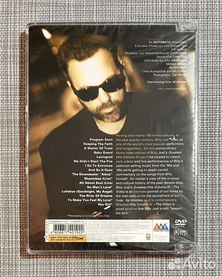 Billy Joel-Greatest Hits Volume III The Video DVD