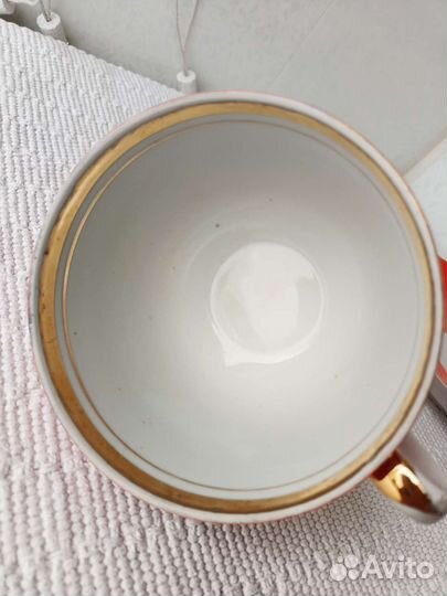 Чайная пара крупного размера 