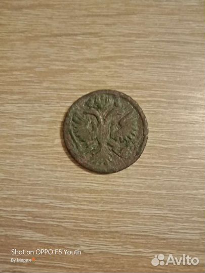 Денга 1731 год,оригинал