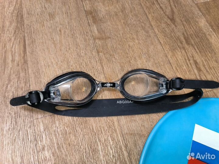 Набор шапочка и очки для плавания