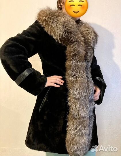 Шуба мутоновая 42