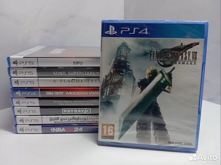 Final Fantasy 7 Remake PS4/PS5 (новый)