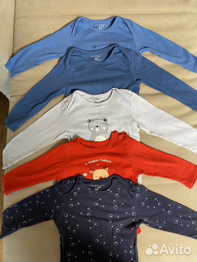 Боди для мальчика 80