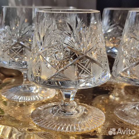 Хрустальные бокалы для коньяка винтаж Германия купить в Москве | Хобби ...