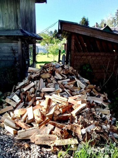 Дрова Осина подготовленные с доставкой любого объе