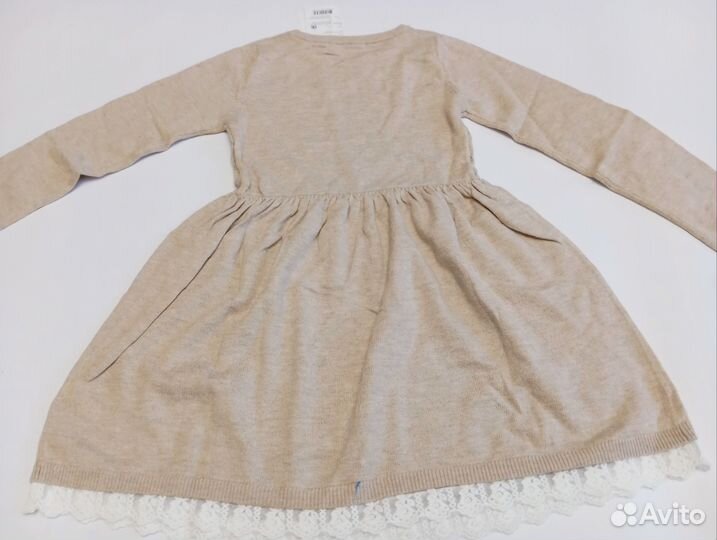 Вязаное платье hm новое для девочки