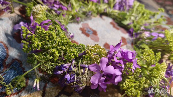 Сухоцвет Венок обережный на удачу