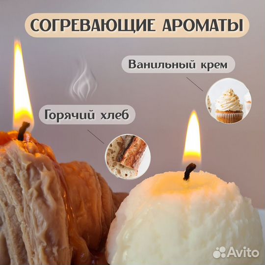 Подарочный набор ароматических свечей