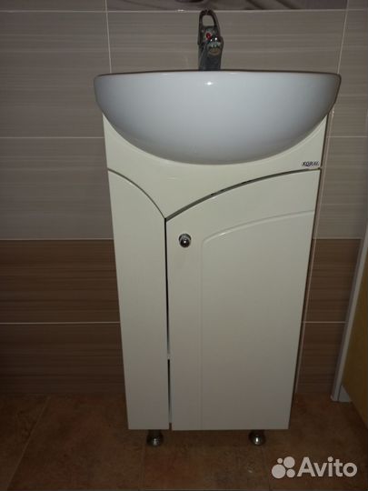 Раковина с тумбой бу
