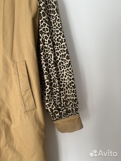 Плащ леопардовый женский
