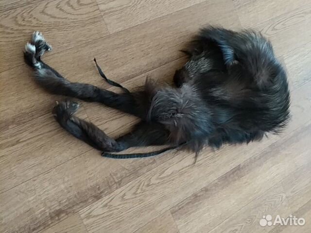 Шапка чернобурка женская