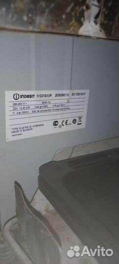 Газовая плита бу indesit