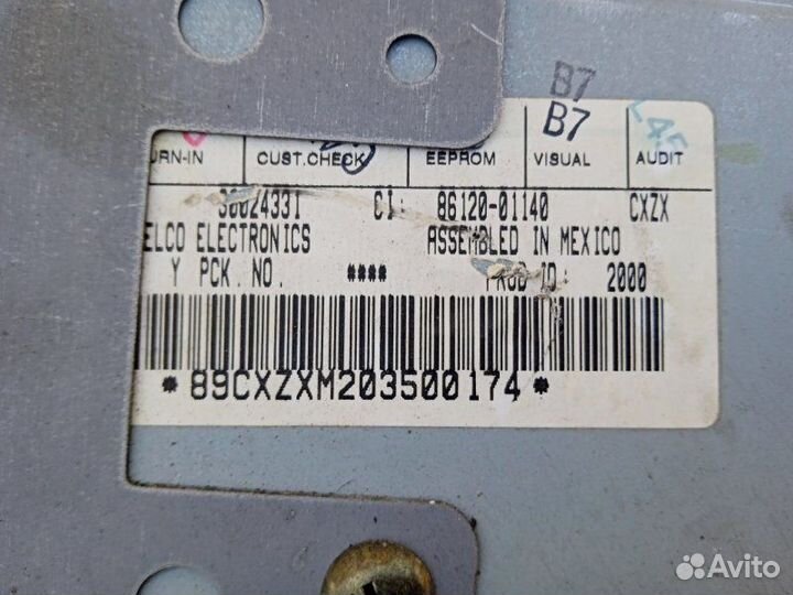 Магнитола Chevrolet Metro 1.3 2001 (б/у)