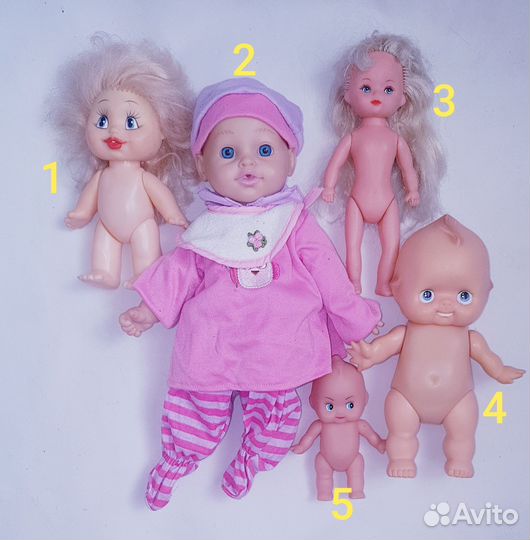 Куклы, пупсы разные