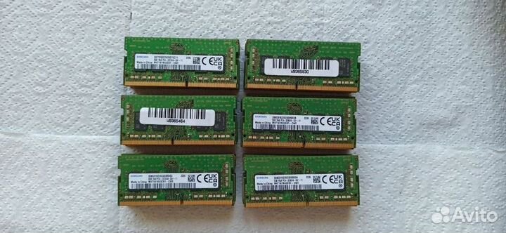 Оперативная память 8gb ddr4 3200 sodimm samsung