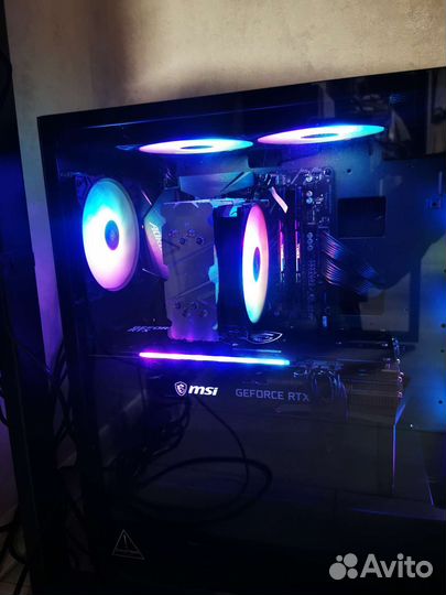 Видеокарта RTX 3060TI MSI gaming Z trio