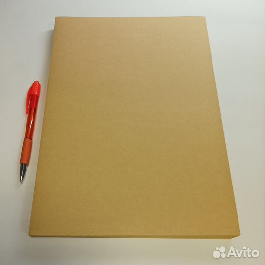 Самоклеющаяся крафт-бумага А4, 50 листов 3 уп