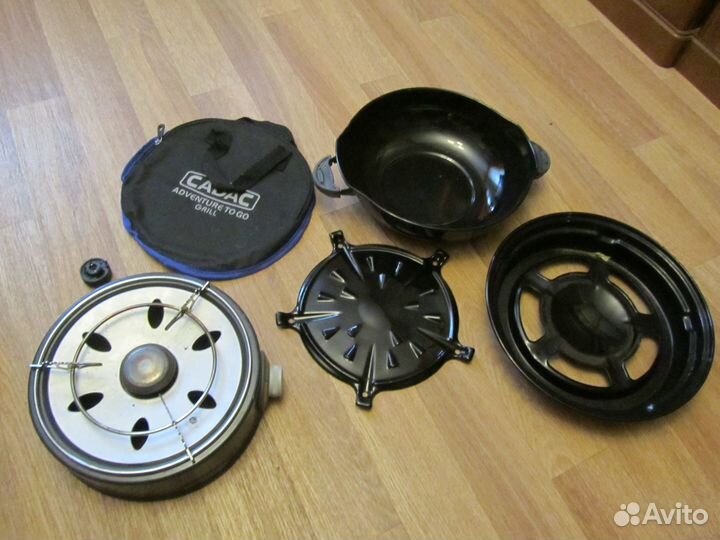 Газовый гриль барбекю портативный