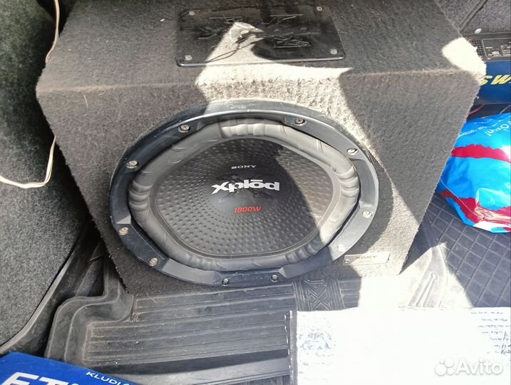 Сабвуфер sony xplod