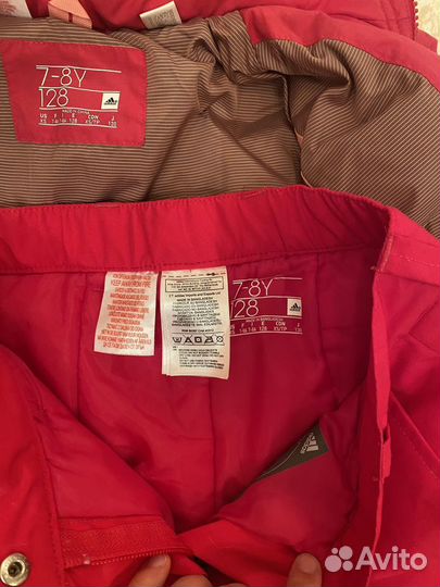 Детский зимний комплект куртка и брюки Adidas