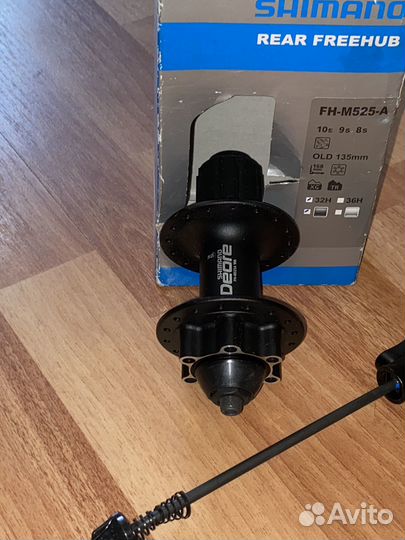 Задняя втулка под кассету shimano deore