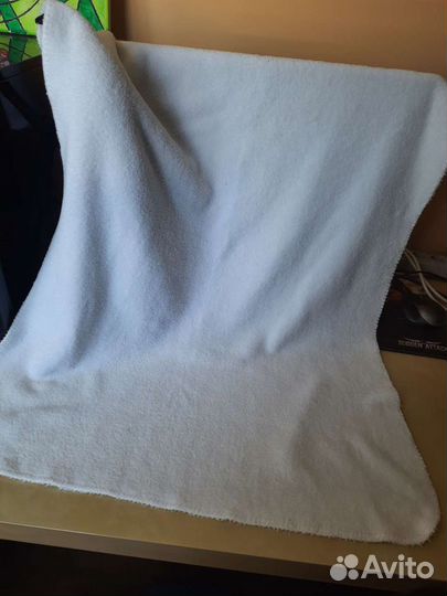 Легкий плед в кроватку, коляску 2 шт