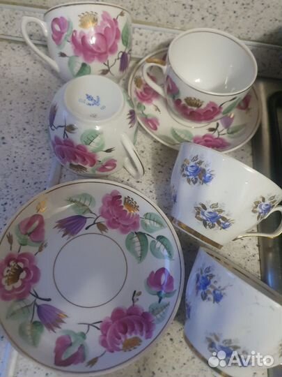 Советский фарфор на добор сервизам