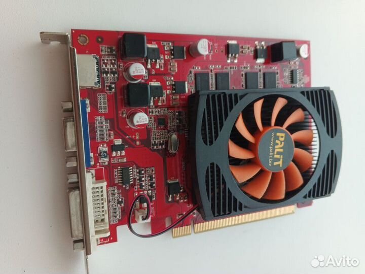 Видеокарта GT 220 green 1024M DDR3 hdmi DVI VGA