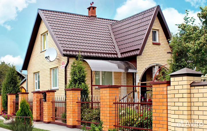 Металлочерепица Квинта UNO GL Velur 20 RAL 7024