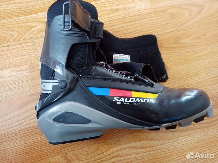 Лыжные ботинки salomon pro combi pilot