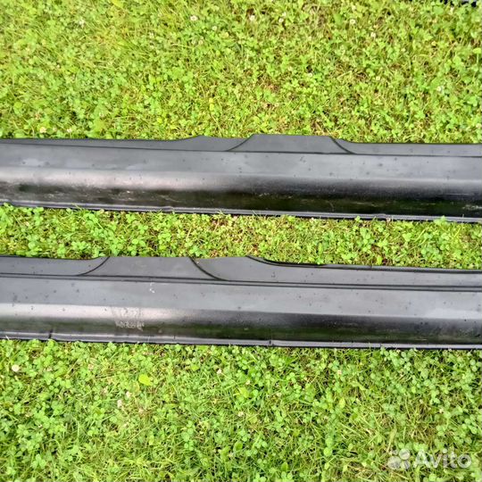 Пластиковые накладки на пороги лада калина 12г