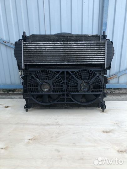 Кассета радиаторов ssangyong kyron