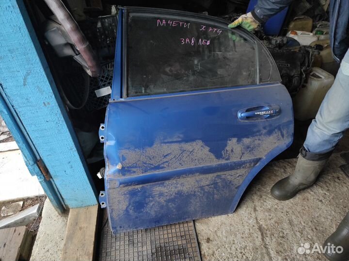 Дверь задняя левая Шевроле Лачетти