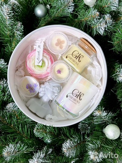 Подарочные наборы мыла свечи
