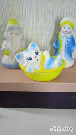 Резиновые игрушки СССР