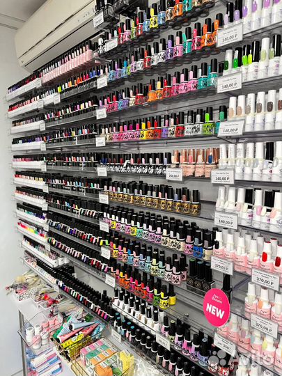 Палитра спираль для лаков+типсы в наборе 120шт