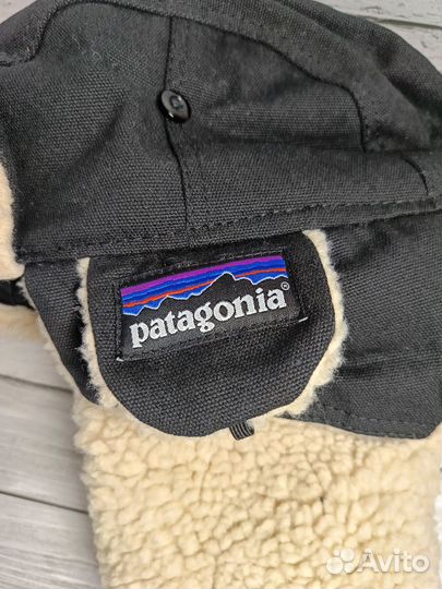 Ушанка Patagonia чёрная