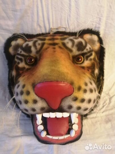 Голова тигра папье-маше