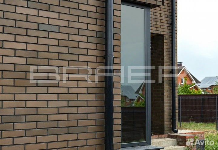 Кирпич Braer. Кладка Мокко 0.7