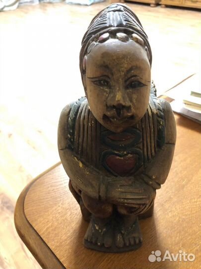 Деревянная статуэтка из Камбоджи