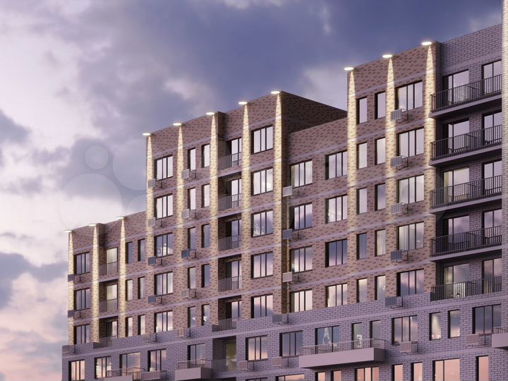3-к. квартира, 53,9 м², 2/16 эт.