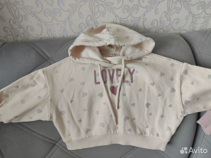 Толстовки для девочки р86
