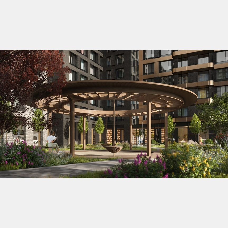 3-к. квартира, 97,4 м², 5/17 эт.