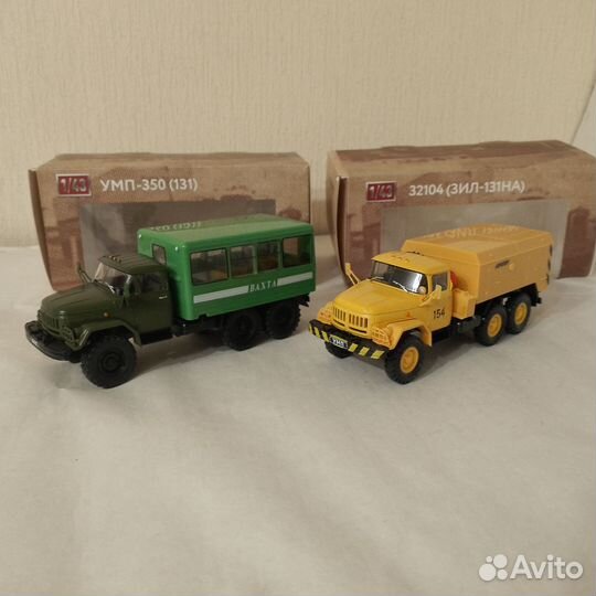 Модели СССР 1 43 ЗИЛ-131 (Умп-350,Вахта-32104)